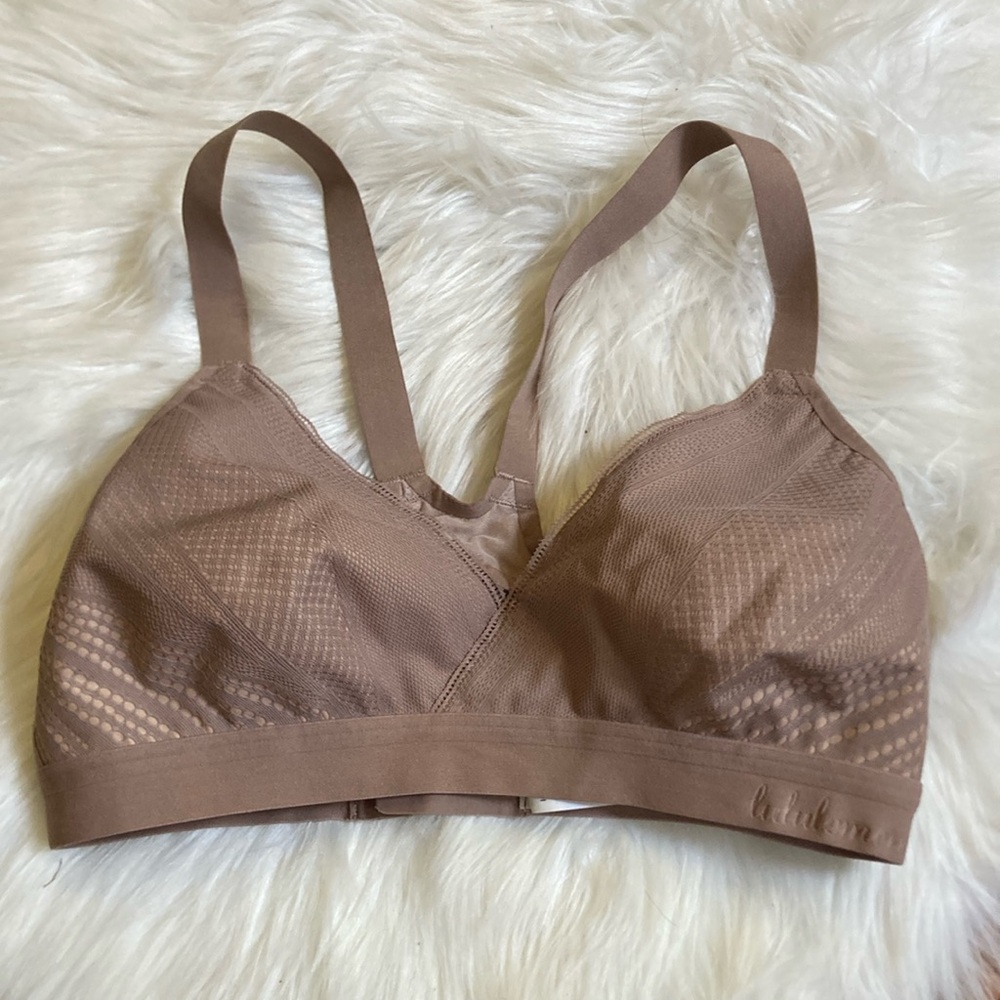 Lululemon Awake to Lace Nude Bra